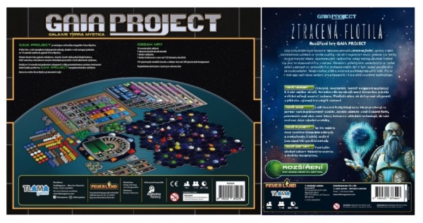 Gaia Project: Galaxie Terra Mystica CZ s rozšírením Ztracená flotila